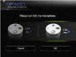 Trinnov ST2-HiFi - Mikrofon einschalten