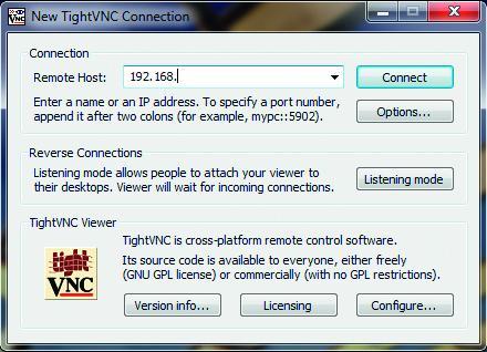 Trinnov ST2-HiFi - TightVNC Login