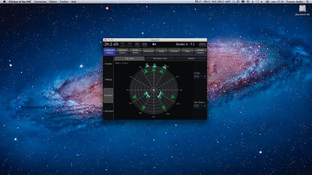 Trinnov ST2-HiFi VNC Control Mac