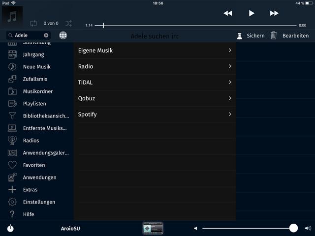 innuos musikserver ipeng musik suchen