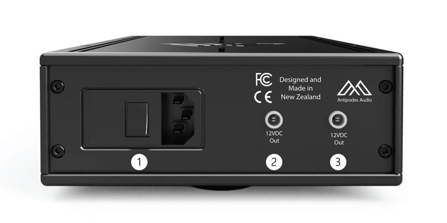 antipodes netzteil s60 schwarz anschlusspanel