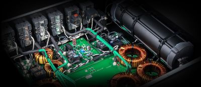 audioquest stromfilter niagara 5000 innenleben schraeg oben