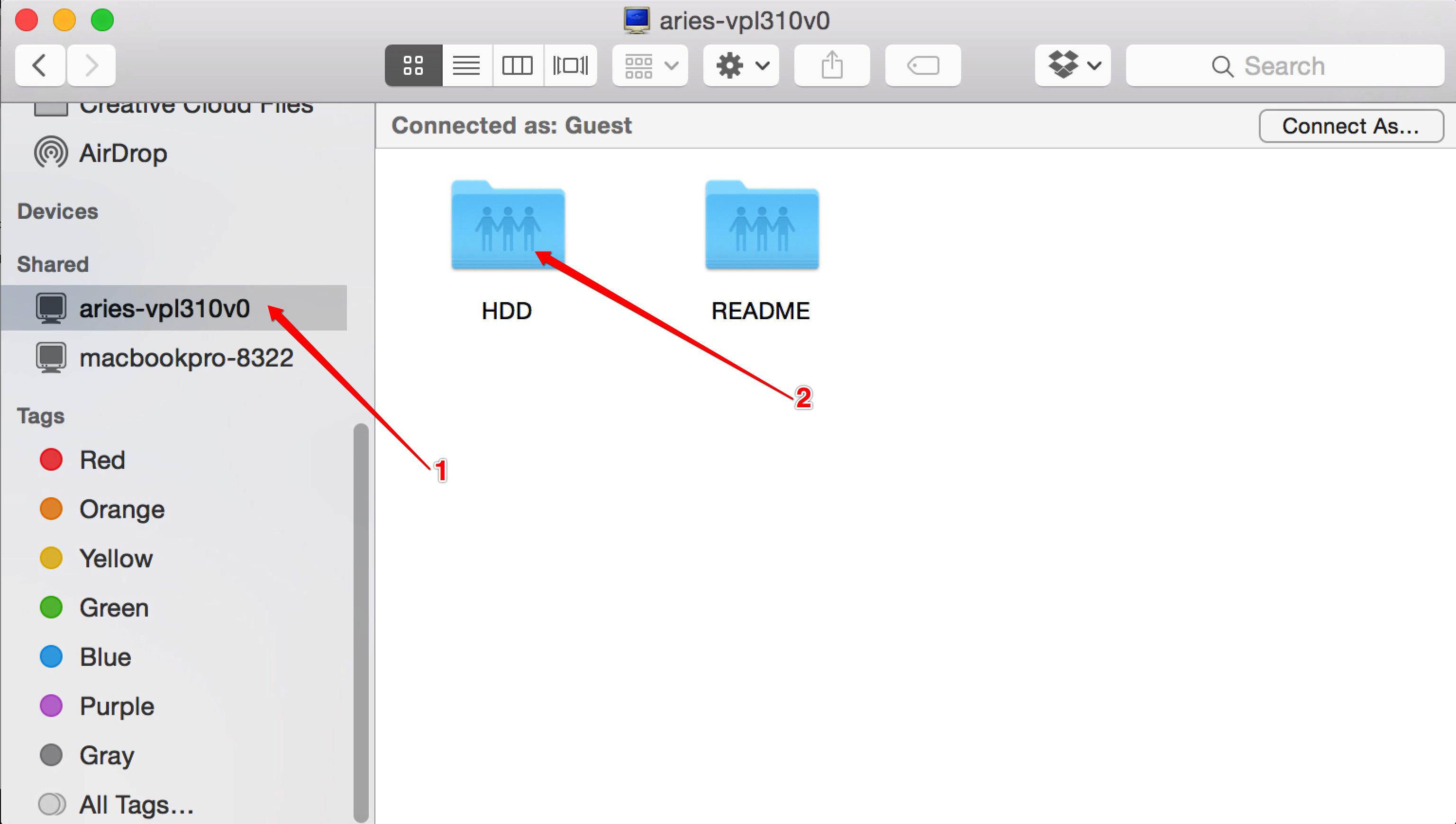 Musik auf die interne Festplatte kopieren