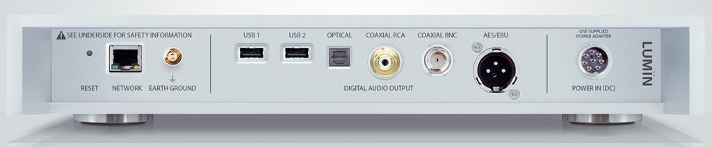 LUMIN Streamer U1 - Anschlüsse