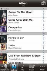 Purist Handbuch Albumlisten