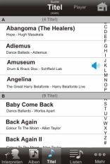 Purist Handbuch Albumlisten