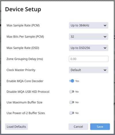 roon audio mit macos geraeteeinstellungen 2