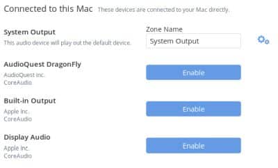 roon grundlagen der audioeinrichtung registerkarte