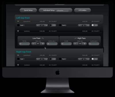 trinnov preamp optimizer altitude 16 unique bass management