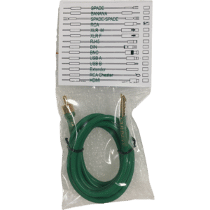 Route Master Kabel - 1,2m, Banana - Spade