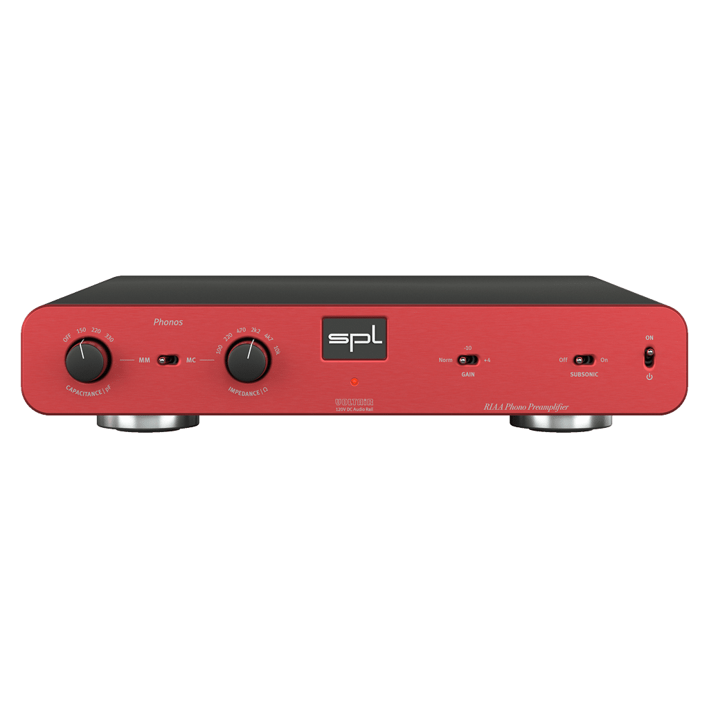 Phonovorstufe Phonos von SPL jetzt telefonisch oder per E-Mail mit 3% Skonto bestellen oder vorher kostenlos als Testpaket zu Hause ausprobieren.